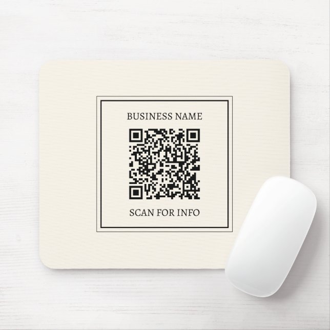 Tapis De Souris Créer instantanément un code QR numérisable pour l (Avec souris)