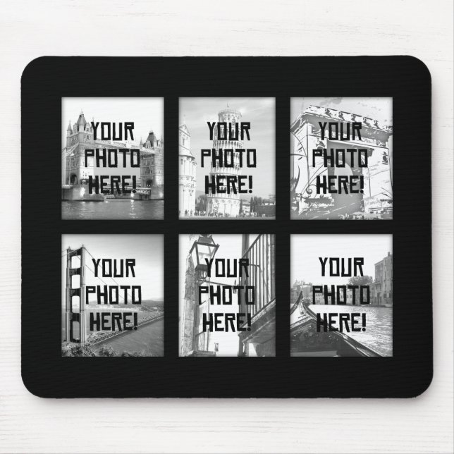 Tapis De Souris Créer votre propre collection de photos Mousepad (Devant)