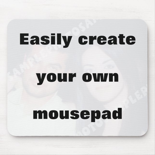 Tapis De Souris Créez facilement votre souris Supprimer le gros te (Devant)