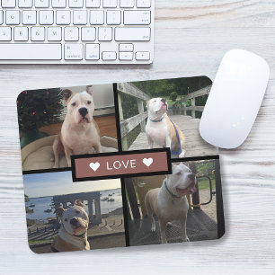 Tapis De Souris Créez votre propre collage de photos de chien