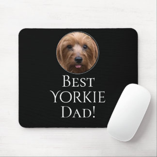 Tapis De Souris Créez votre propre meilleur chien papa photo perso