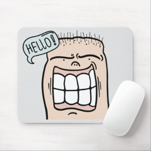 Tapis De Souris Créez votre propre œuvre d'art humoristique dessin