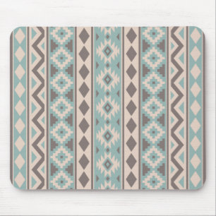 Tapis De Souris Crème aztèque de Teal de Taupe de l'essence V Pt