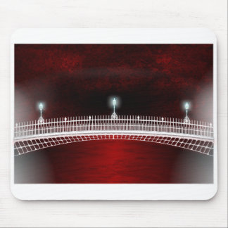 TAPIS DE SOURIS CRÉPUSCULE AU-DESSUS DU PONT DE HAPENNY