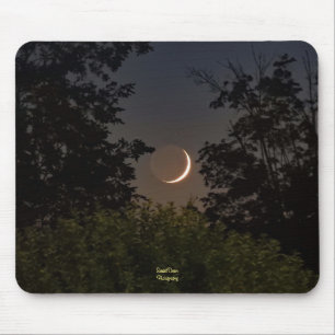Tapis De Souris Crescent Moon Setting