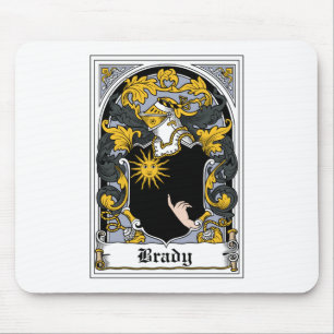Tapis De Souris Crête de famille de Brady