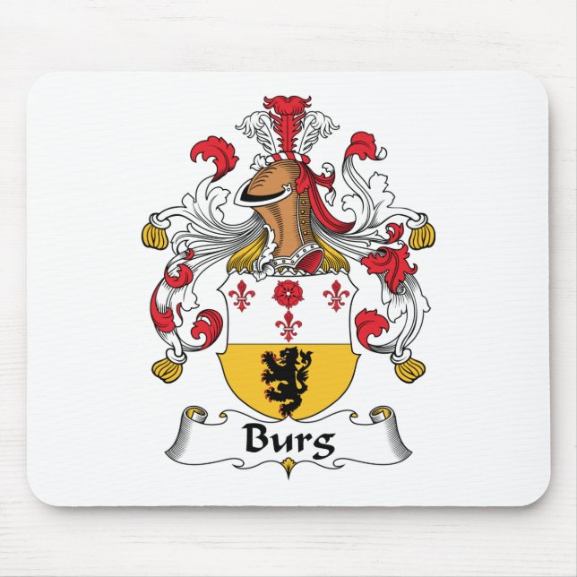 Tapis De Souris Crête de famille de Burg (Devant)