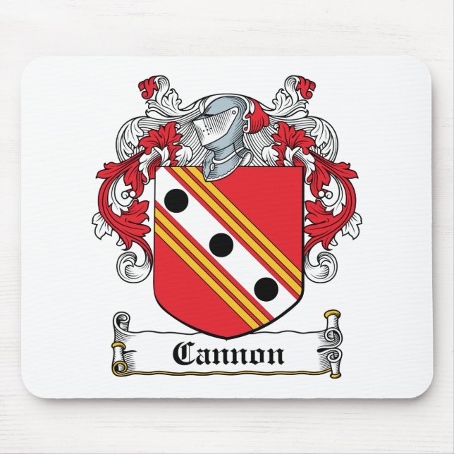 Tapis De Souris Crête de famille de canon (Devant)