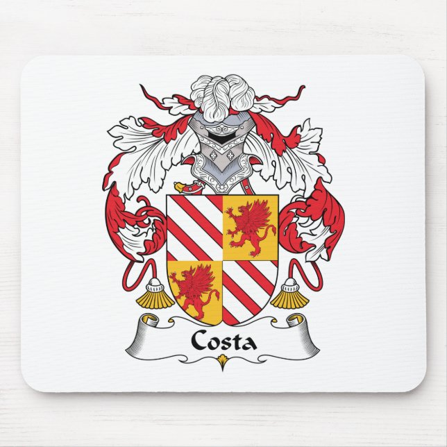 Tapis De Souris Crête de famille de côte (Devant)