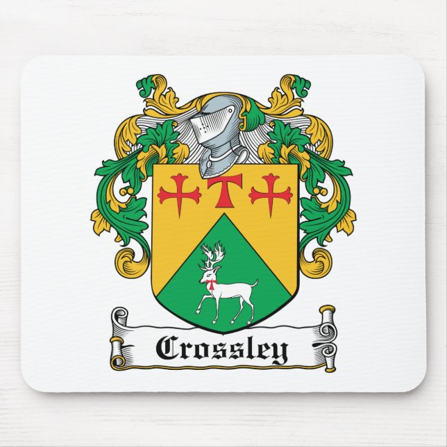 Tapis De Souris Crête de famille de Crossley (Devant)