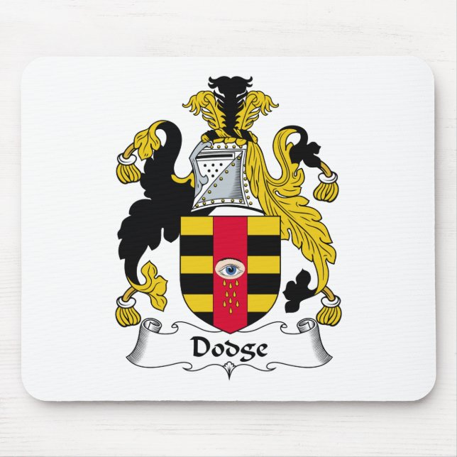 Tapis De Souris Crête de famille de Dodge (Devant)