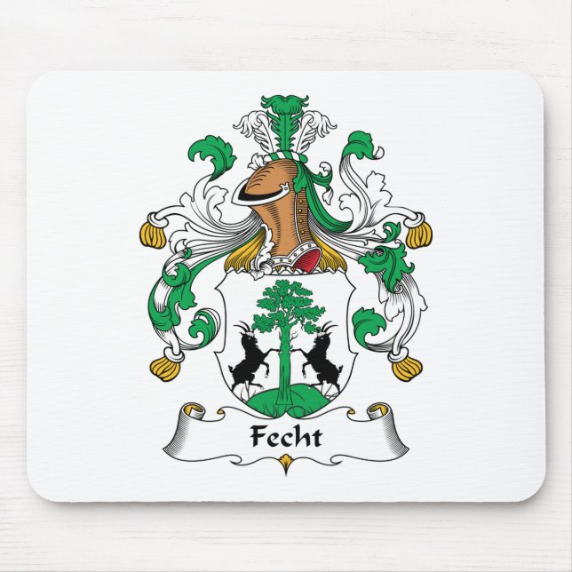 Tapis De Souris Crête de famille de Fecht (Devant)