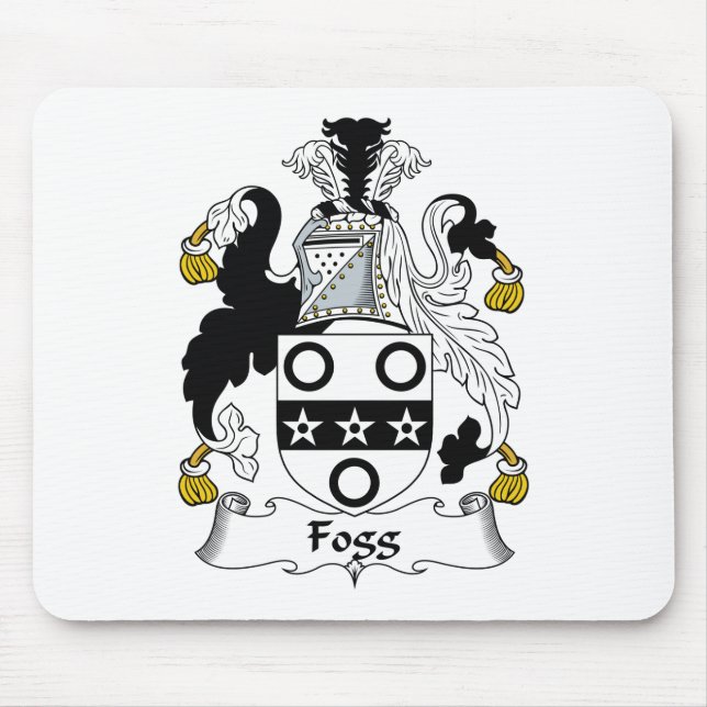 Tapis De Souris Crête de famille de Fogg (Devant)