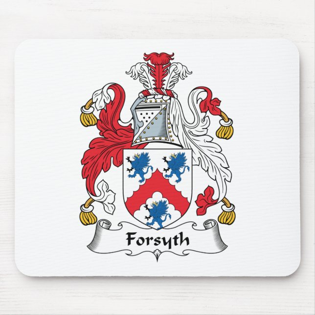 Tapis De Souris Crête de famille de Forsyth (Devant)