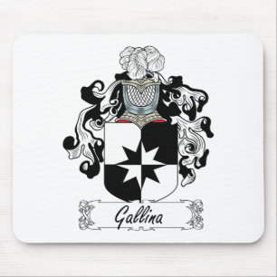 Tapis De Souris Crête de famille de Gallina