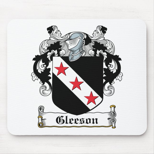 Tapis De Souris Crête de famille de Gleeson (Devant)