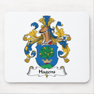 Tapis De Souris Crête de famille de Hagens