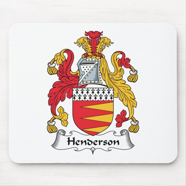 Tapis De Souris Crête de famille de Henderson (Devant)