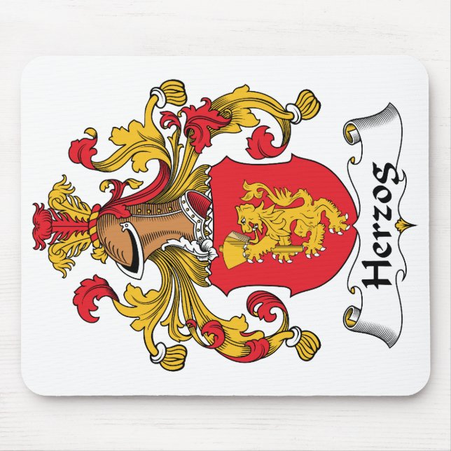 Tapis De Souris Crête de famille de Herzog (Devant)