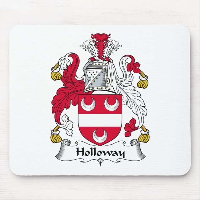 Tapis De Souris Crête de famille de Holloway (Devant)