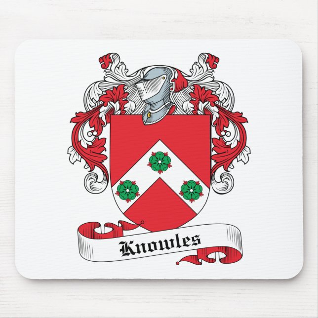 Tapis De Souris Crête de famille de Knowles (Devant)