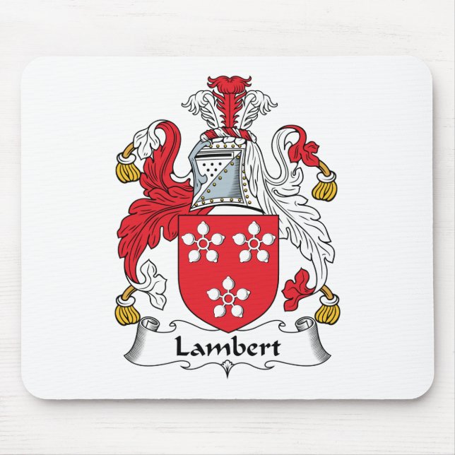 Tapis De Souris Crête de famille de Lambert (Devant)