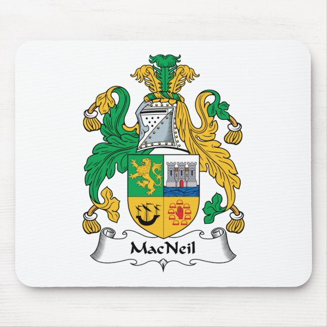 Tapis De Souris Crête de famille de MacNeil (Devant)