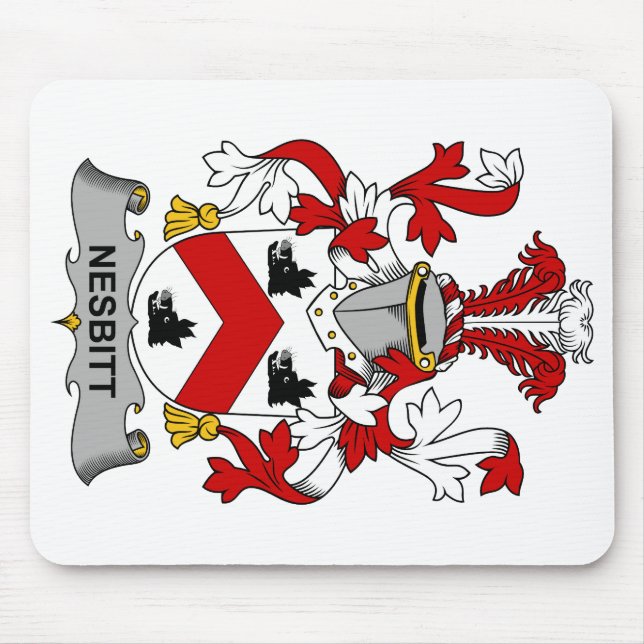 Tapis De Souris Crête de famille de Nesbitt (Devant)