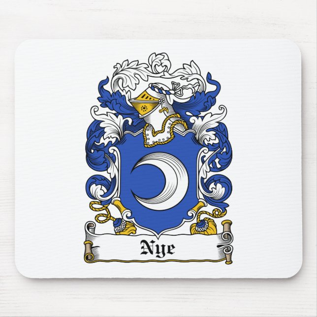 Tapis De Souris Crête de famille de Nye (Devant)