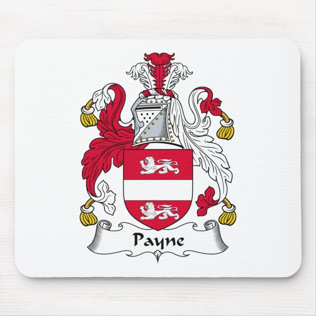 Tapis De Souris Crête de famille de Payne (Devant)