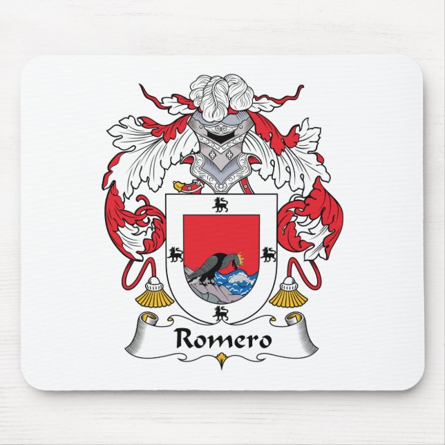 Tapis De Souris Crête de famille de Romero (Devant)