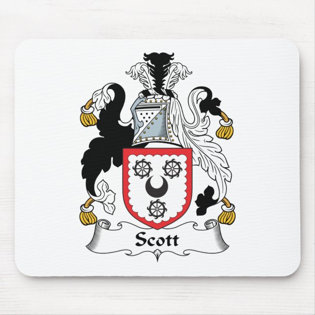 Tapis De Souris Crête de famille de Scott (Devant)