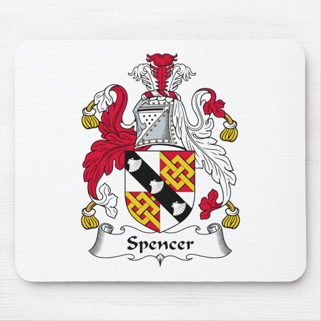 Tapis De Souris Crête de famille de Spencer (Devant)