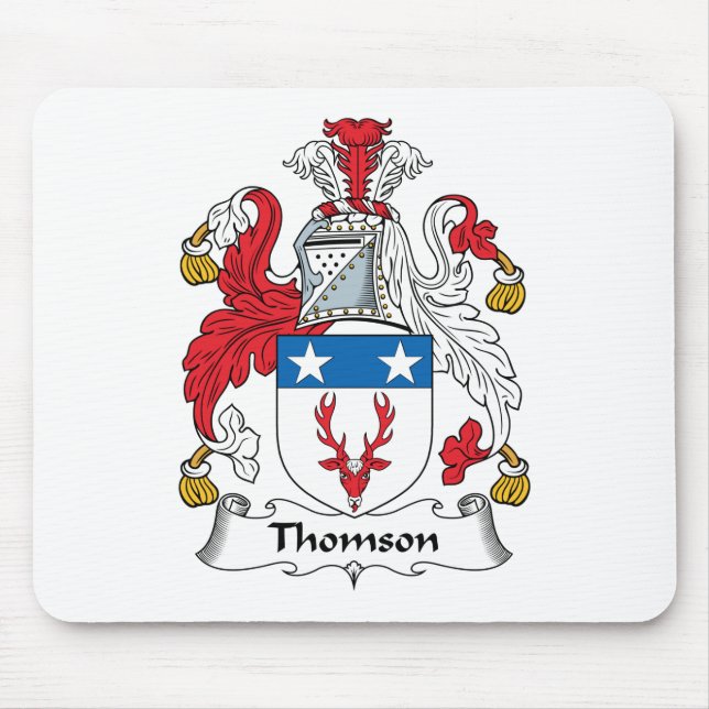 Tapis De Souris Crête de famille de Thomson (Devant)