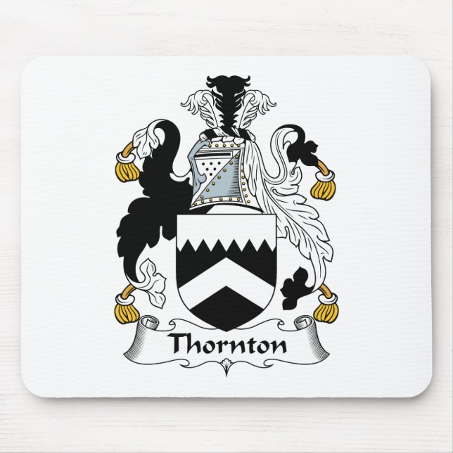 Tapis De Souris Crête de famille de Thornton (Devant)