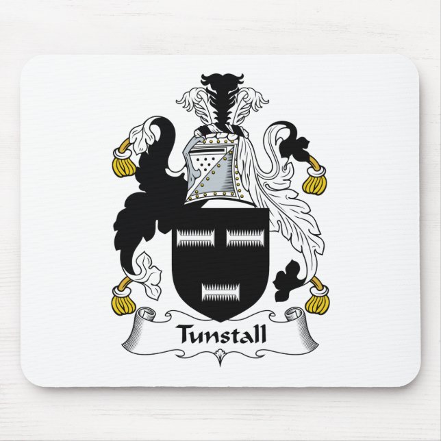 Tapis De Souris Crête de famille de Tunstall (Devant)