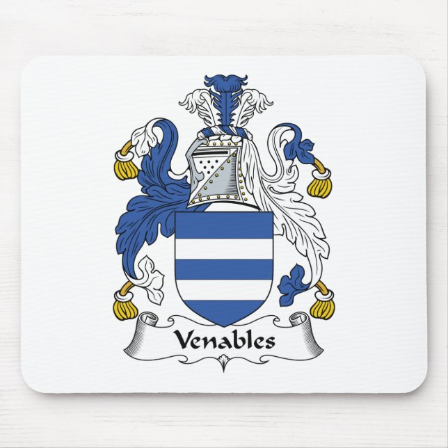 Tapis De Souris Crête de famille de Venables (Devant)