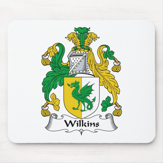 Tapis De Souris Crête de famille de Wilkins (Devant)