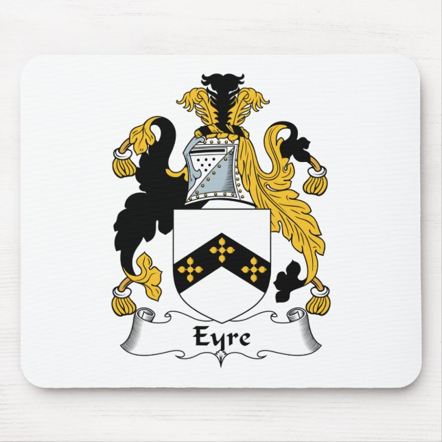 Tapis De Souris Crête de famille d'Eyre (Devant)
