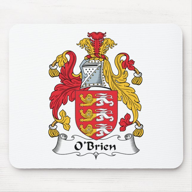 Tapis De Souris Crête de famille d'O'Brien (Devant)
