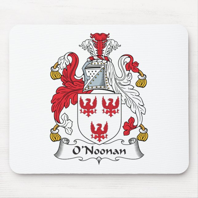 Tapis De Souris Crête de famille d'O'Noonan (Devant)