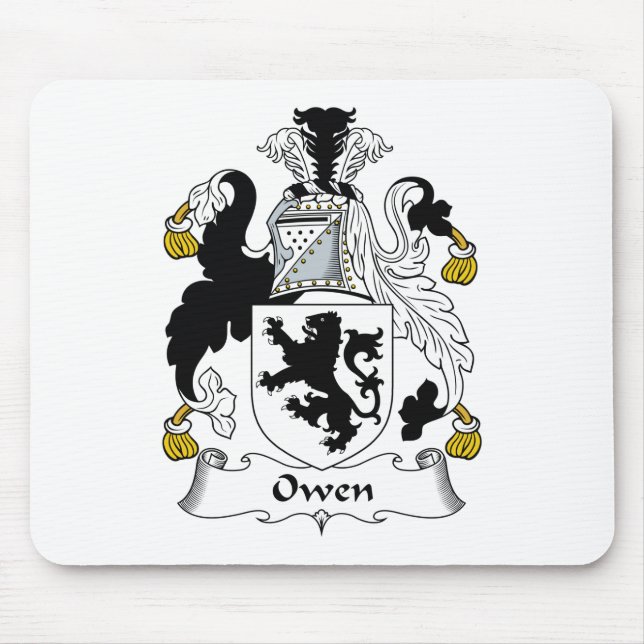 Tapis De Souris Crête de famille d'Owen (Devant)