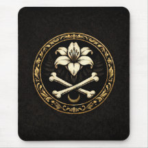 Tapis de souris Crête | Lily & Bones Dark Academia