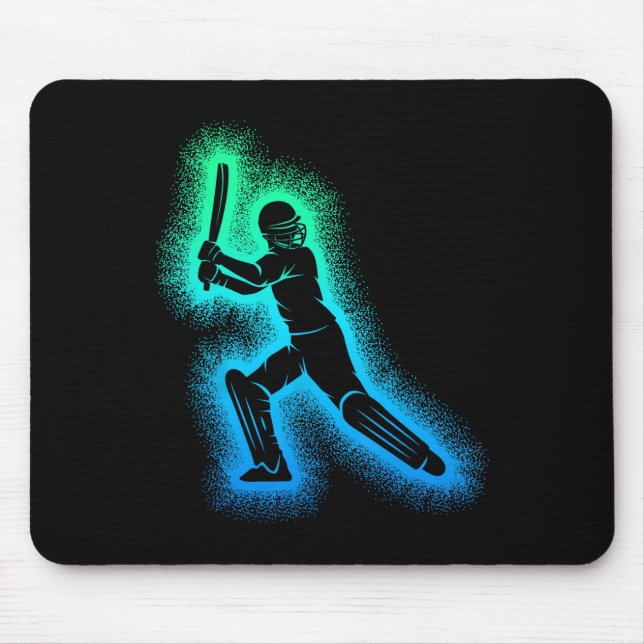Tapis De Souris Cricket Youth Boys Kids  (Devant)