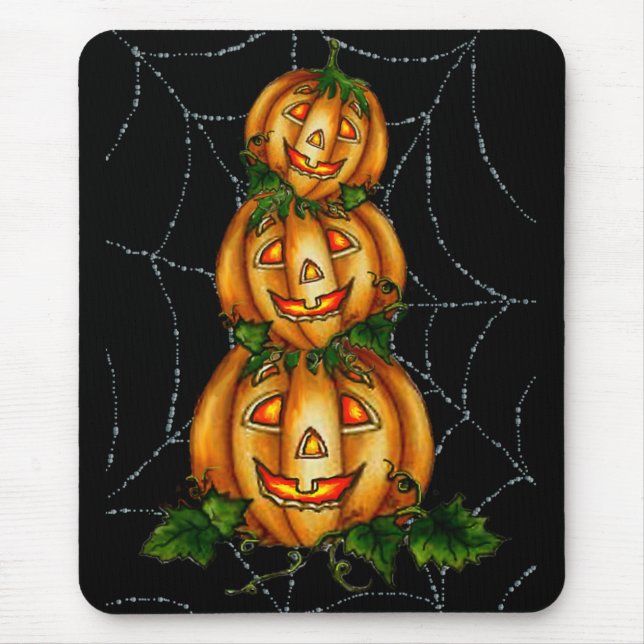 Tapis De Souris CRICS et WEB EMPILÉS par SHARON SHARPE (Devant)