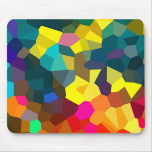 Tapis De Souris Cristaux colorés