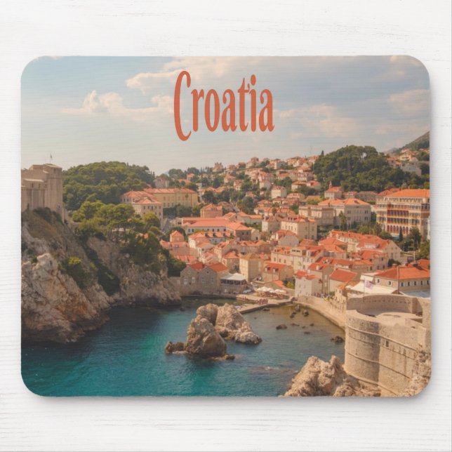 Tapis De Souris Croatie Europe du Sud-Est Zagreb (Devant)