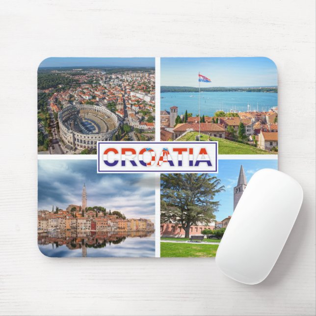 Tapis De Souris Croatie | Hrvatska | Mer Adriatique | Istrie (Avec souris)