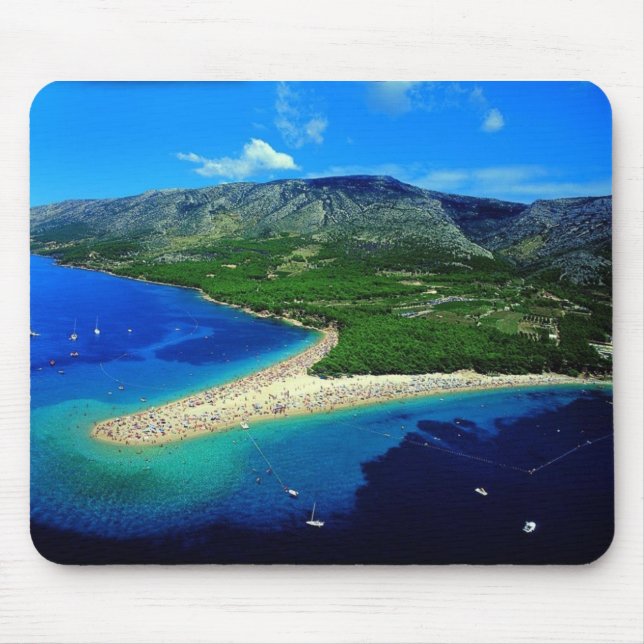 Tapis De Souris Croatie - Zlatni de plage (Devant)