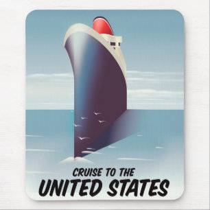 Tapis De Souris Croisière aux États-Unis